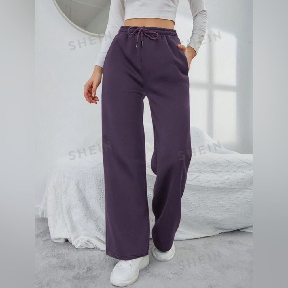 Shein purple sweatpants size M